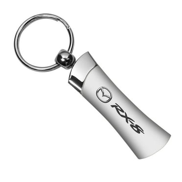 Mazda RX-8 Black Leather Key Chain Mazda RX-8 Black Leather Key Chain